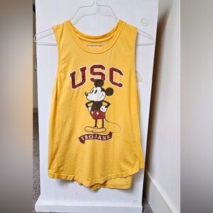 Womens Shirt Southern California Trojans Disney Mickey Mouse Medium